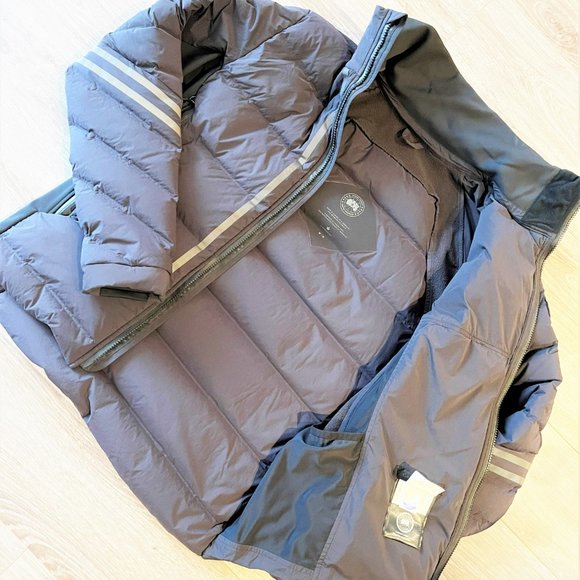 CANADA GOOSE Men's HyBridge CW Down Jacket Black Label - M - Picture 4 of 7